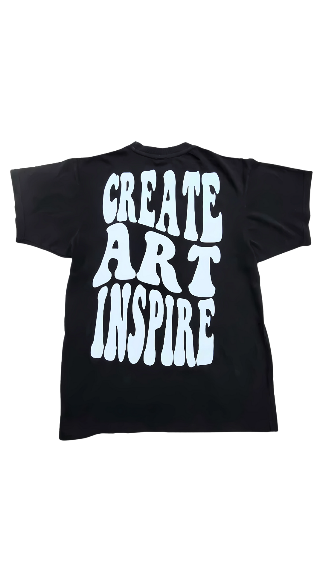 "Create Art Inspire" Black Smyle T-Shirt
