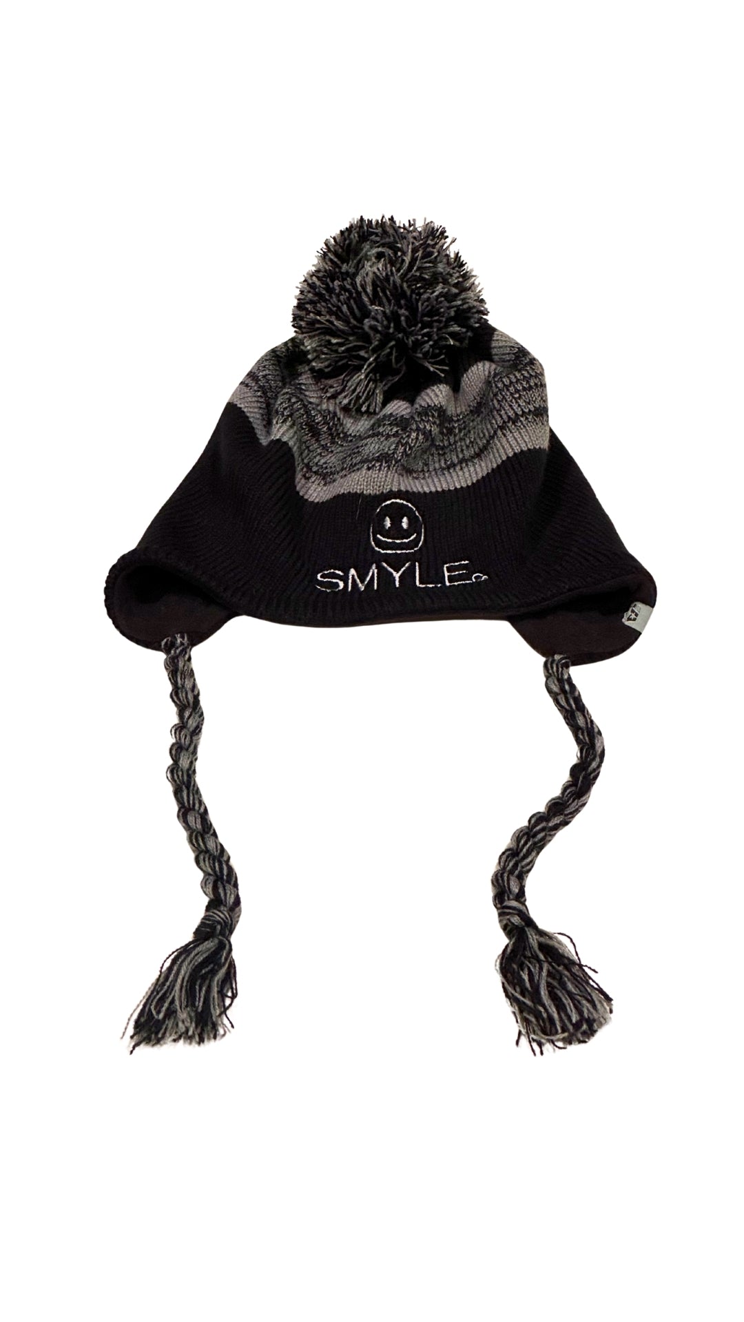 Smyle Co. Black Winter Pom Beanie