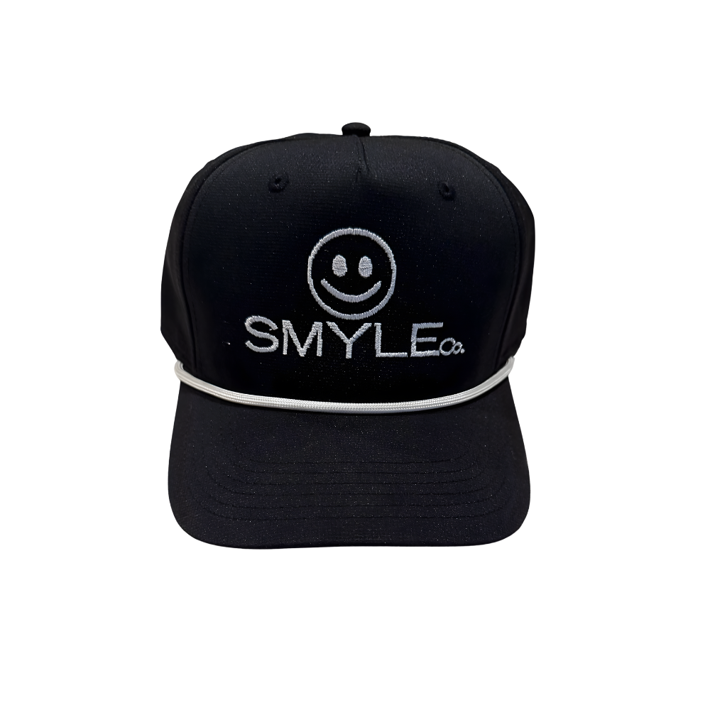 Smyle Co. Midnight Mesh Trucker Hat w/ SD Patch