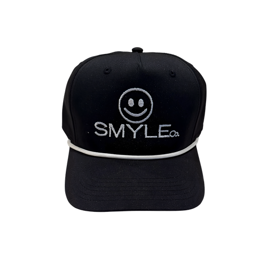 Smyle Co. Midnight Mesh Trucker Hat w/ SD Patch