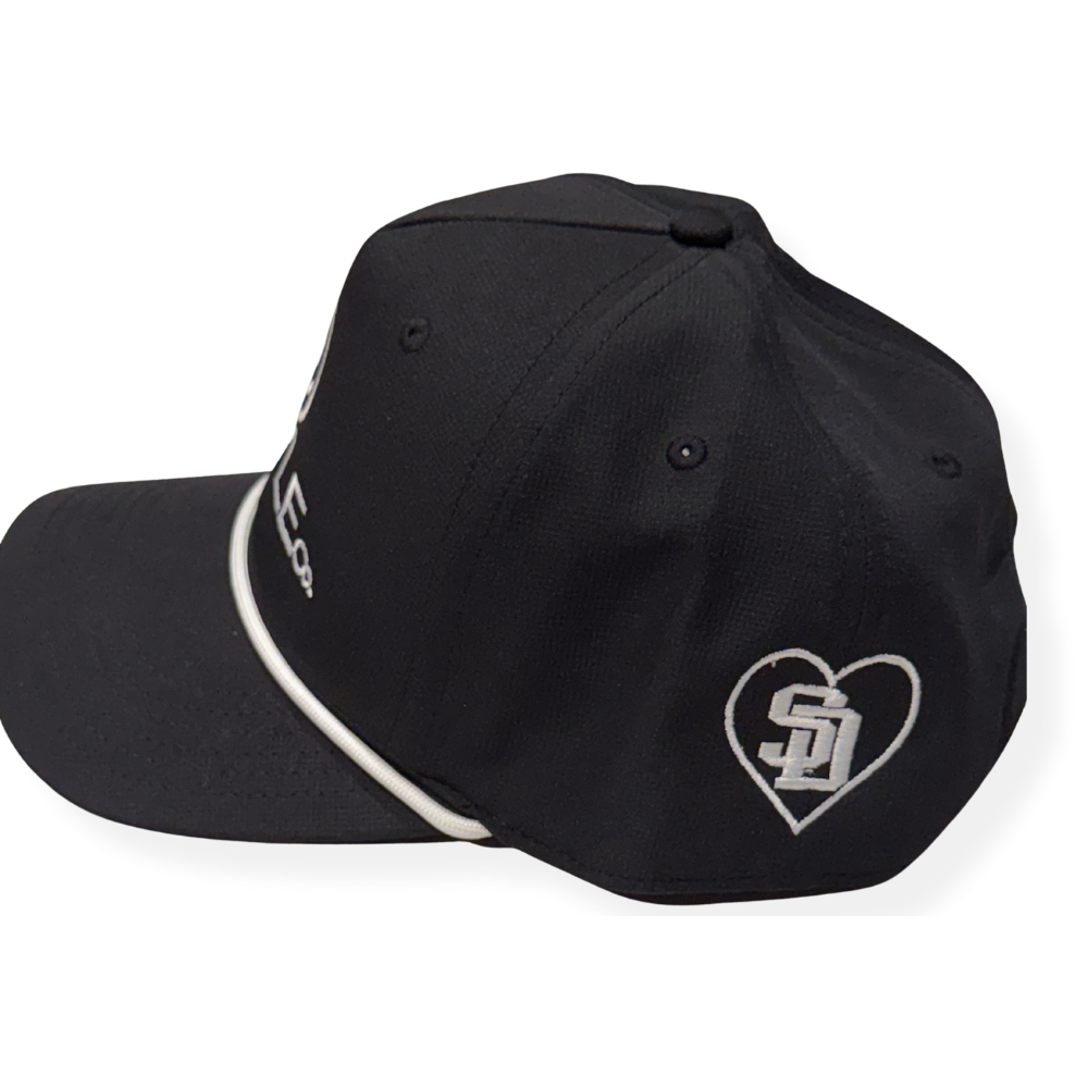 Smyle Co. Midnight Mesh Trucker Hat w/ SD Patch