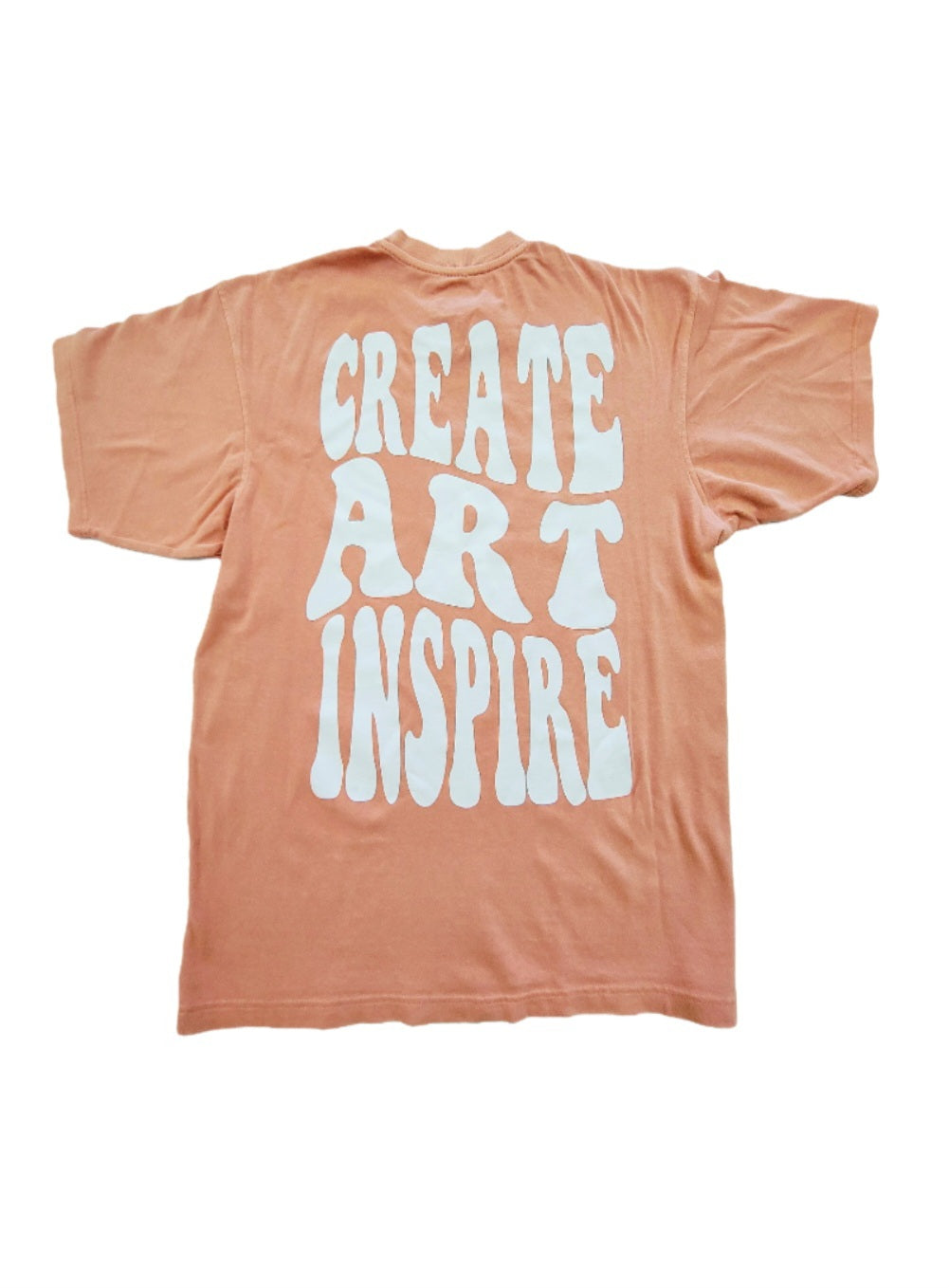 Rose Gold "Create Art Inspire" T-Shirt